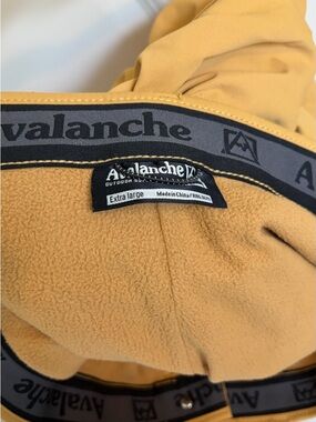 Avalanche Mustard Yellow Fleece-Lined Jacket